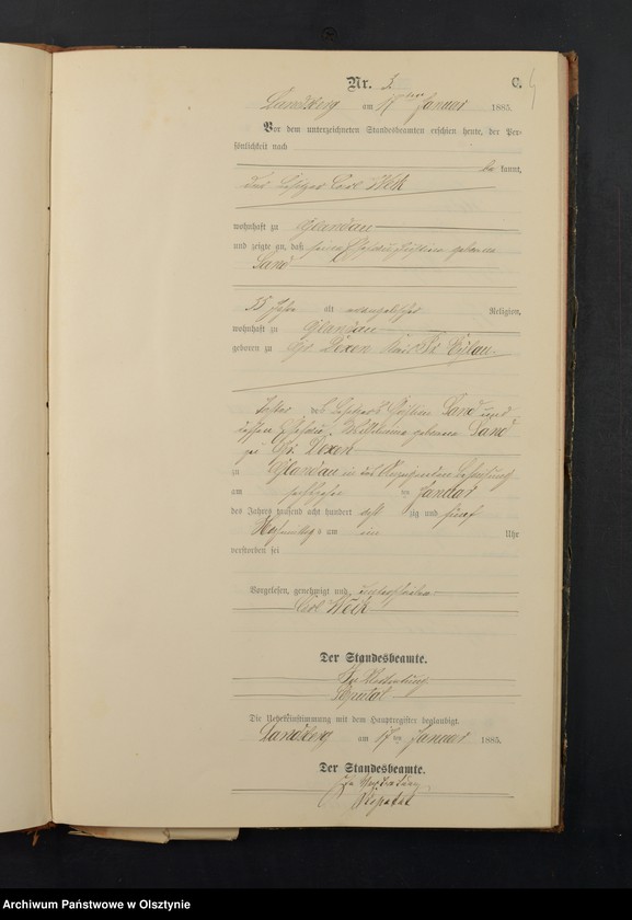 image.from.unit.number "Sterbe-Neben-Register Nr 1 - 88"