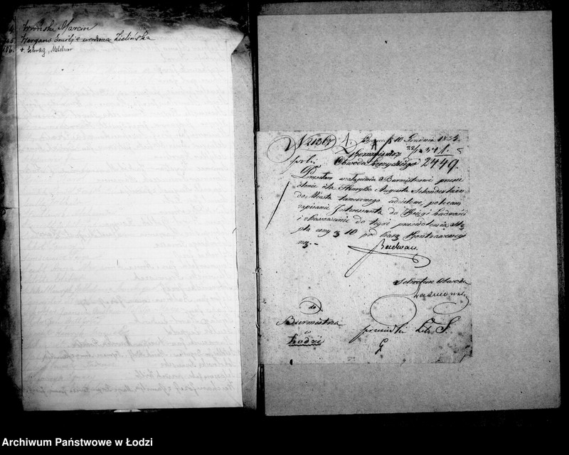 Obraz 8 z jednostki "Akta tyczące się świadectw przesiedleńczych"