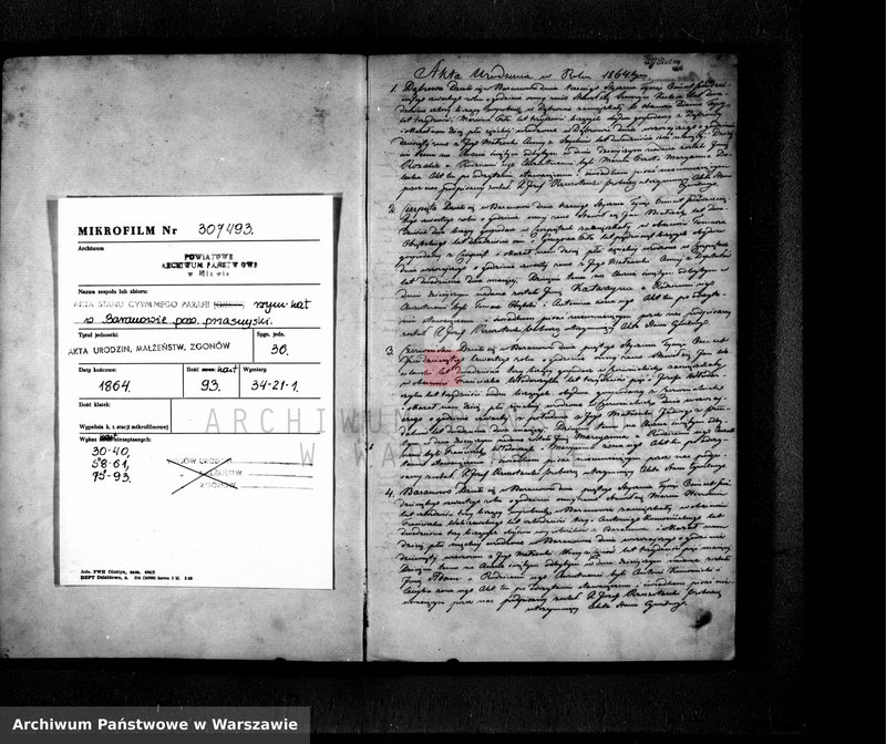 image.from.unit.number "Akta urodzeń, małżeństw i zgonów"