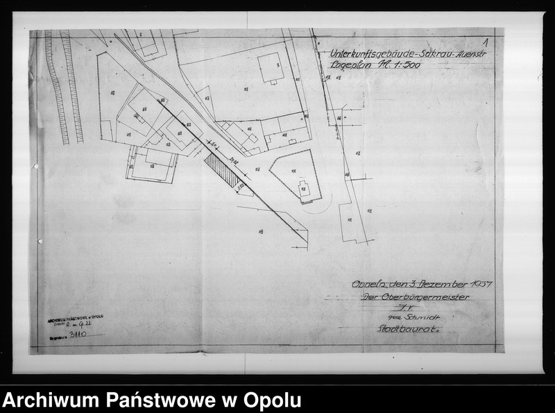 Obraz 5 z jednostki "[Kwatera Zakrzów-Auenstrasse - plan sytuacyjny]"