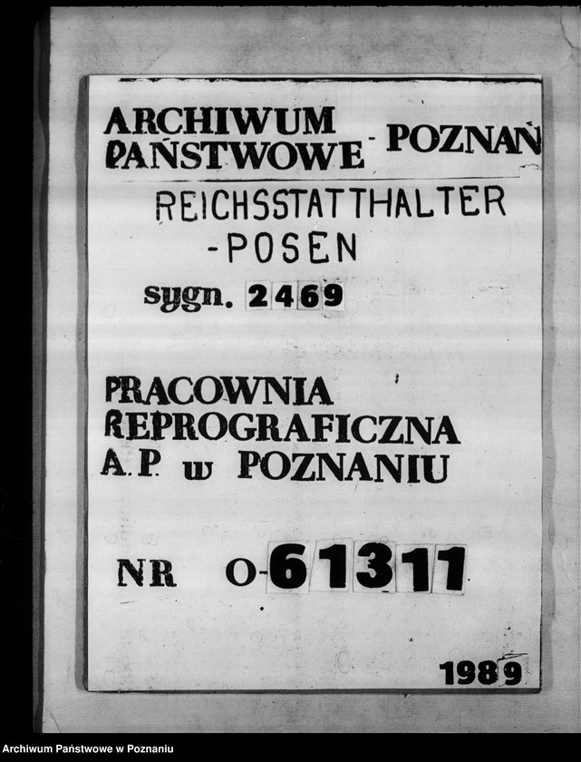 Obraz 1 z jednostki "Staatliche General von Briesen- Schule in Litzmannstadt (Łódź)"