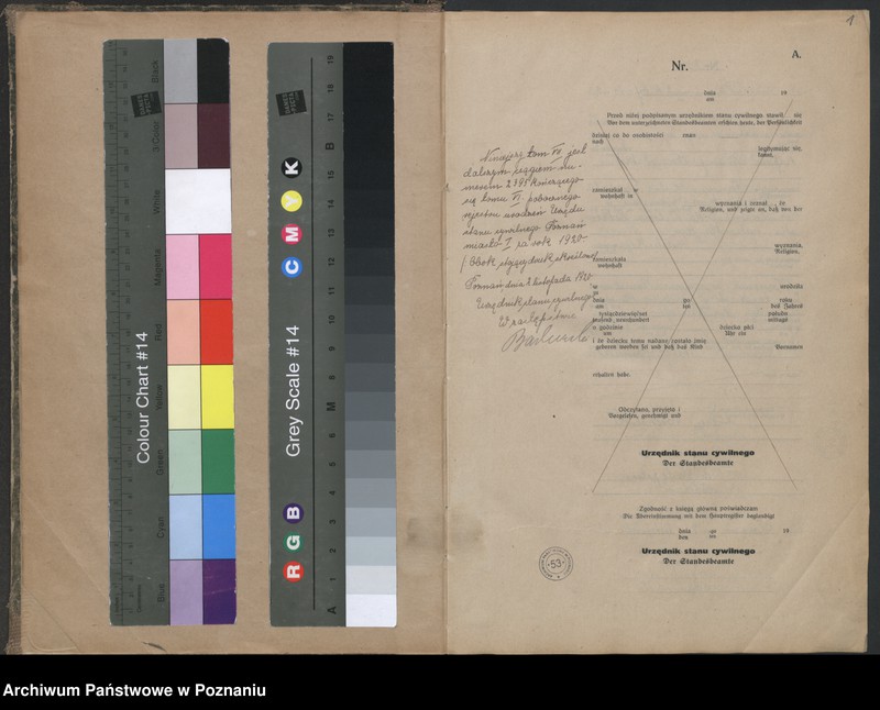 Obraz 3 z jednostki "Księga urodzeń odpis tom VII [Rejestr poboczny urodzeń]"