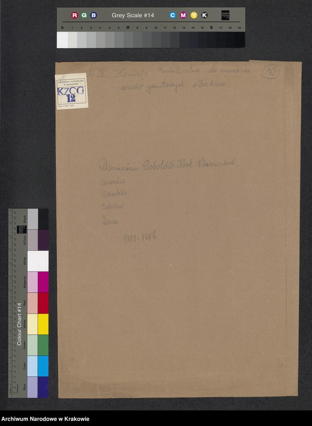 image.from.unit.number "Dominium Sobolów (generalia, Sieradzka, Sobolów, Zonia) - Wassenbach Karol"