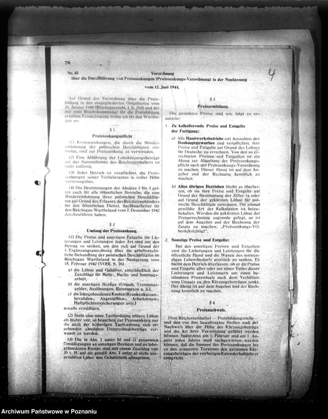 Obraz 8 z jednostki "Verordnungsblatt Nr. 9"