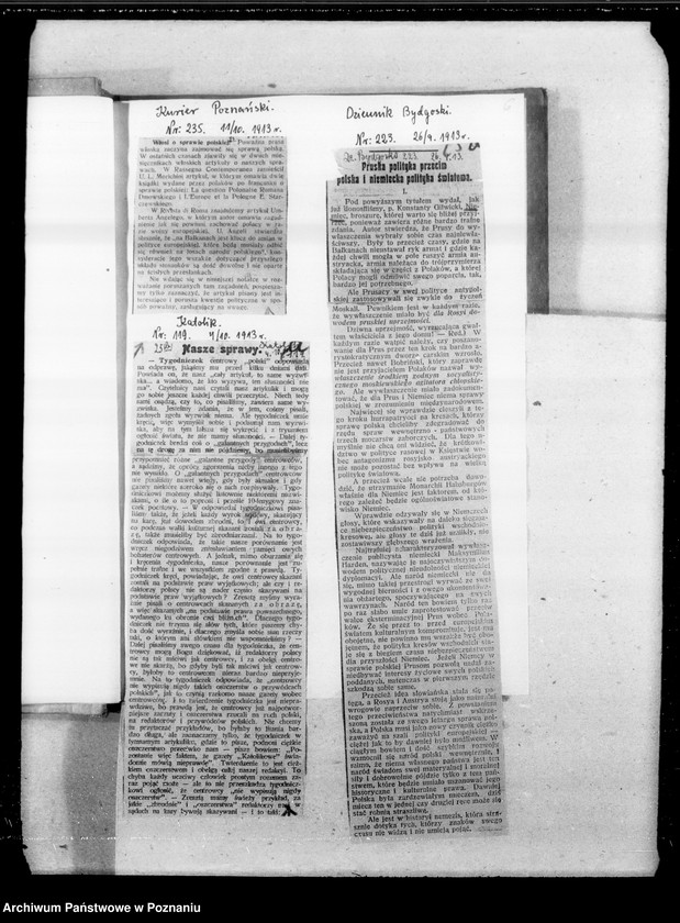 Obraz 11 z jednostki "Głosy prasy i publikacje zagraniczne o Polsce [Wycinki z gazet]"