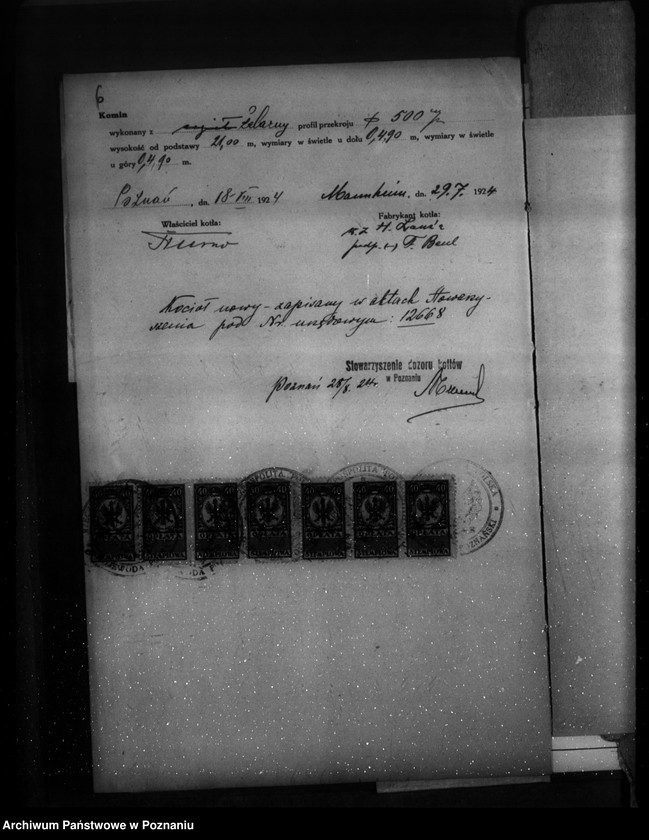 Obraz 10 z jednostki "Młyn parowy w Kiszewku, pow. obornicki własność St. Turno nr woj 114"