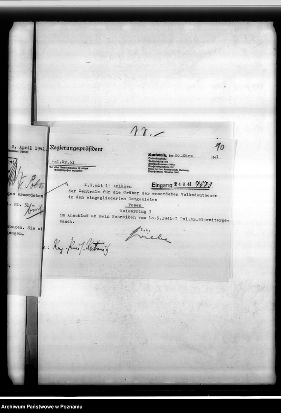 Obraz 14 z jednostki "Korespondencja w sprawie osób narodowości niemieckiej zaginionych w 1939 roku"