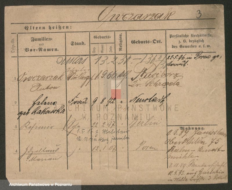 Obraz 3 z jednostki "Owczarzak - Ożyński"