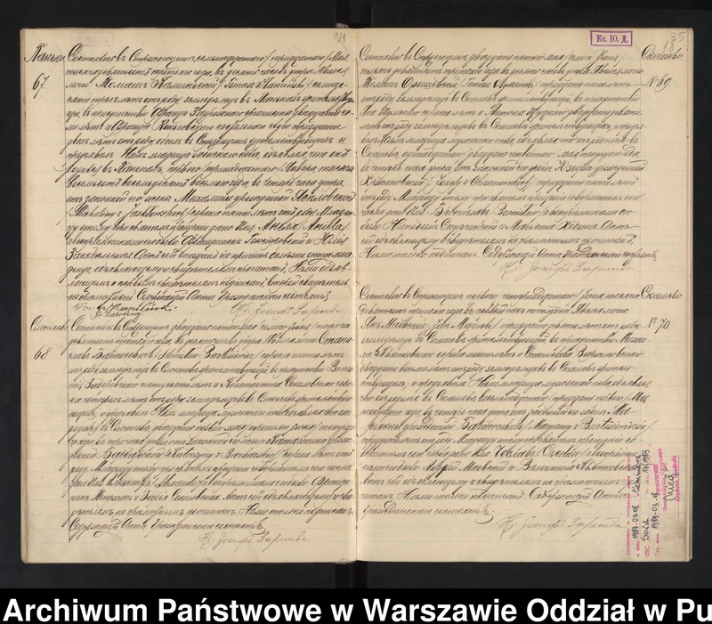 image.from.unit.number "Akta urodzeń, małżeństw i zgonów"