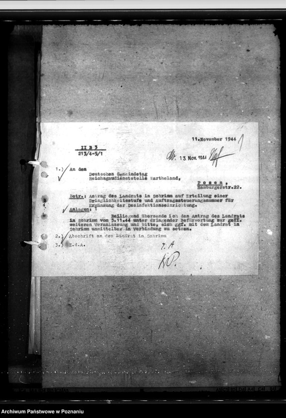 Obraz 5 z jednostki "Desinfektionseinrichtungen"