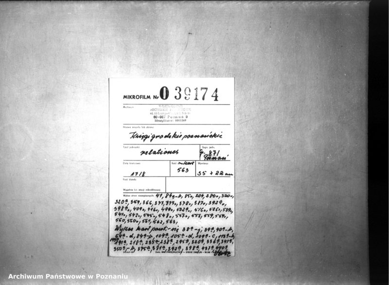 Obraz 2 z jednostki "Relationes [protocollon]"