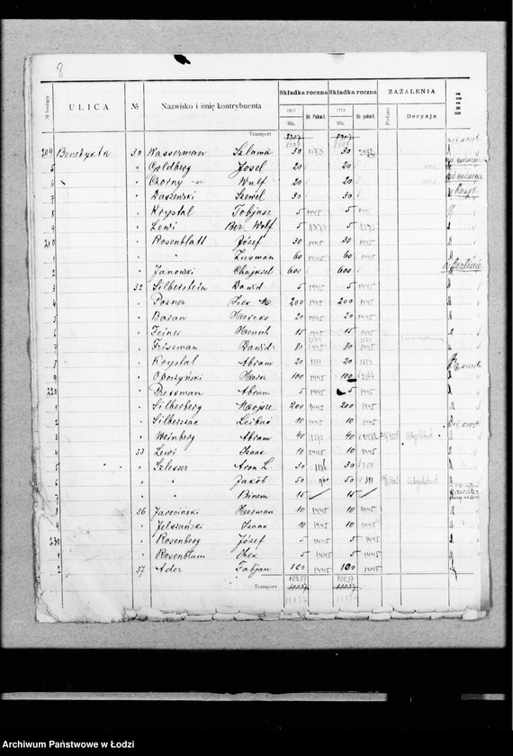 Obraz 12 z jednostki "[Składki gminne]"