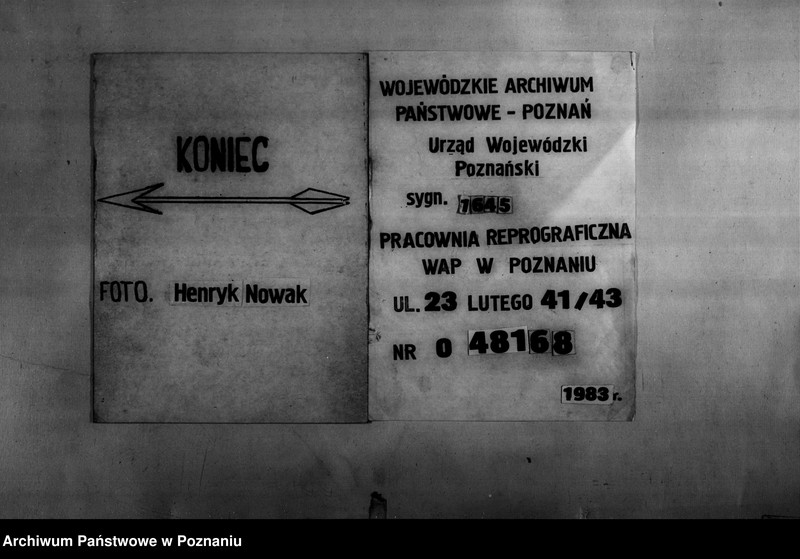 Obraz 7 z jednostki "/Statystyka produkcji rolnej - zestawienie liczby zwierząt gospodarczych z terenu powiatu średzkiego/"