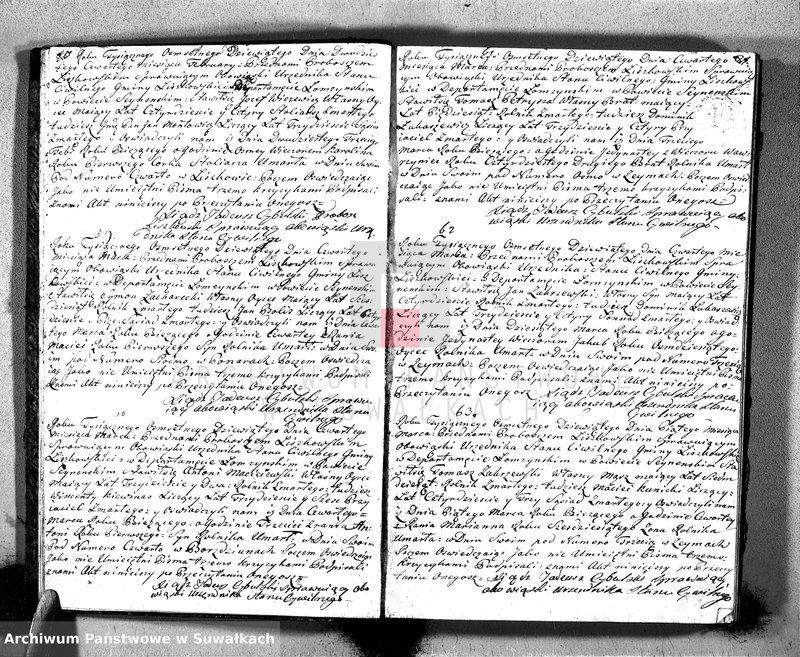 Obraz 13 z jednostki "Akta Umarłych od pierwszego Maia Roku Tysiącznego Osimsetnego Osmego Parafij Liszkowskiey"