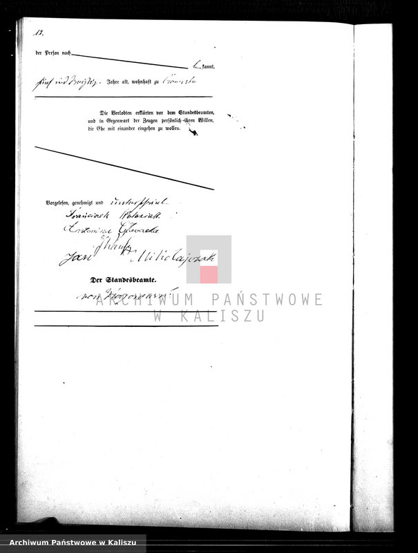 Obraz 15 z jednostki "[Księga małżeństw]"