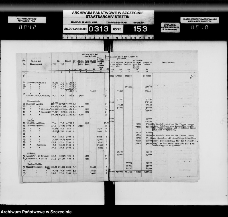 image.from.unit.number "Arbeitsbeschaffungsprogramm - Strassenausbau, vol. I"