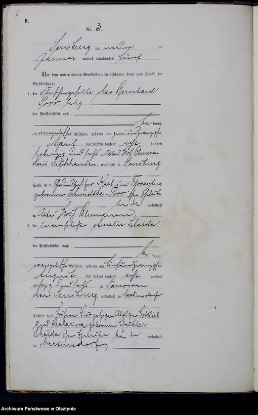 image.from.unit.number "Heiraths-Haupt-Register Nr 1 - 63"