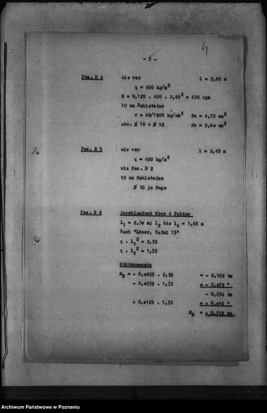 Obraz 8 z jednostki "Opis statyczny zamku w Poznaniu - I"