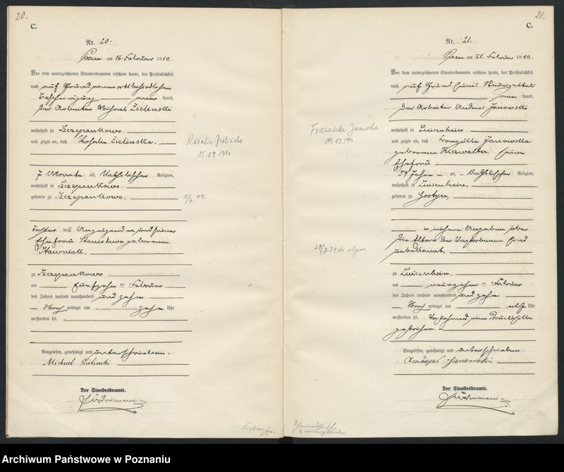 Obraz 13 z jednostki "Księga miejscowa zgonów [Rejestr główny zgonów]"