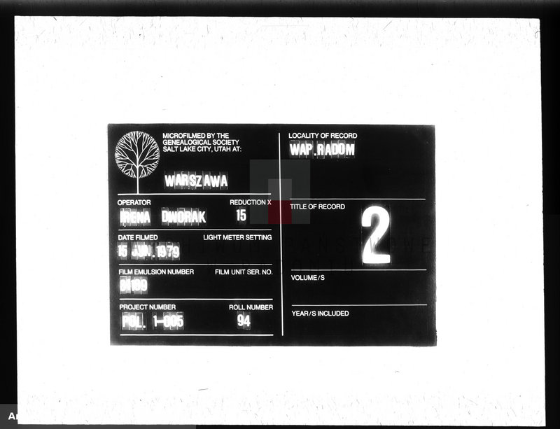 image.from.unit.number "Duplikat akt Urodzonych, Zaślubionych i Zmarłych Parafij Wysoka spisanych za rok 1867"