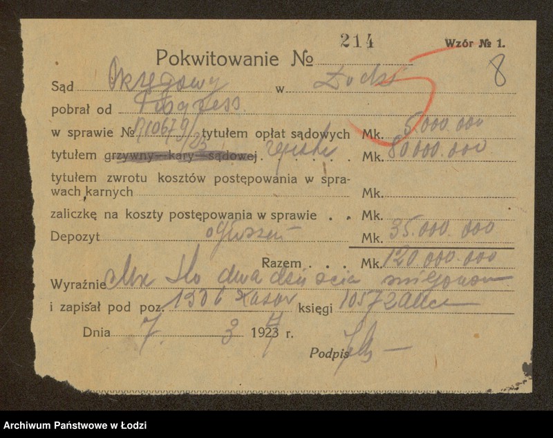 Obraz 10 z jednostki "Sz. I M. Bracia Domb- wyrób i sprzedaż gotowych ubrań"