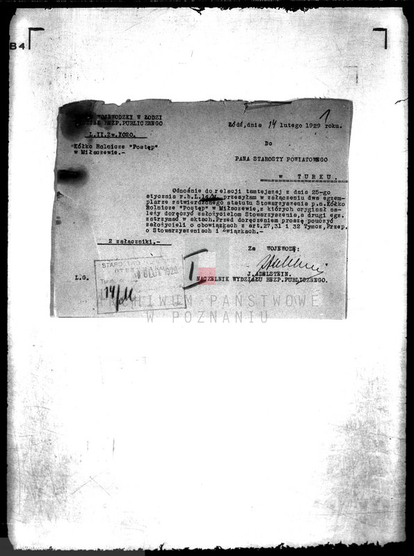 Obraz 5 z jednostki "/Kółko Rolnicze/ sprawy organizacyjne"