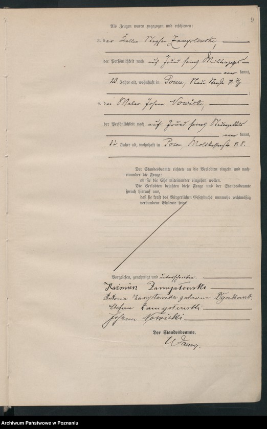 Obraz 11 z jednostki "Księga miejscowa małżeństw tom II [Rejestr główny małżeństw]"