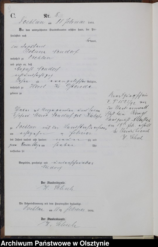 image.from.unit.number "Sterbe-Neben-Register Nr 1 - 33"