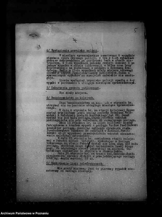 Obraz 9 z jednostki "Sprawozdanie sytuacyjne ze stanu bezpieczeństwa za miesiące styczeń-maj, lipiec 1939 r. oraz sprawozdanie z polskiego legalnego ruchu politycznego za miesiąc czerwiec 1939 r."