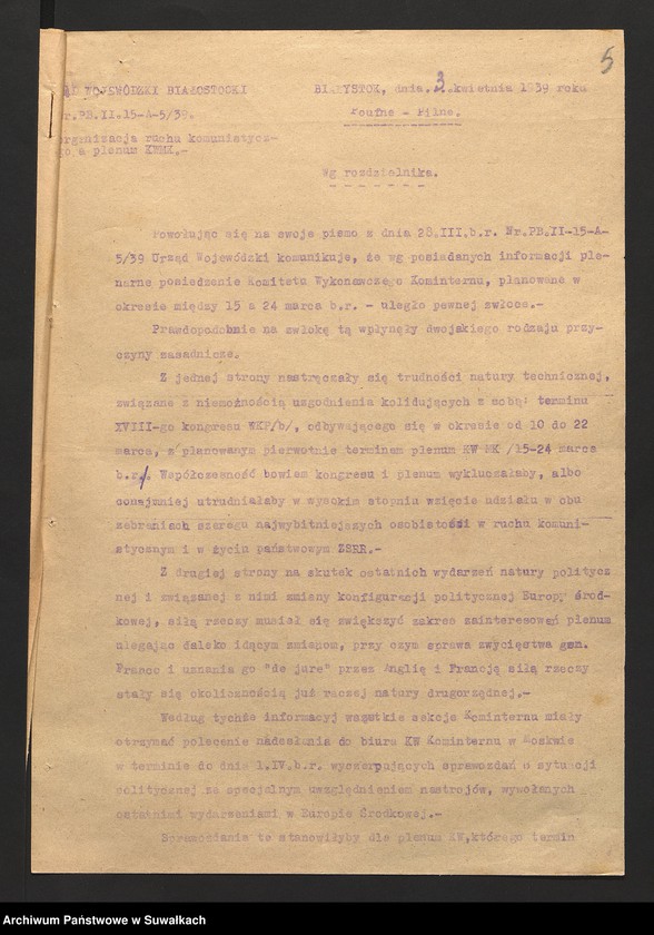 image.from.unit.number "[Zarządzenia i informacje dotyczące działalności komunistycznej i stronnictw chłopskich]"