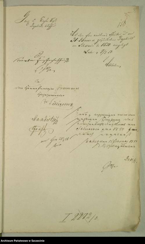 image.from.unit.number "Die Kirchenbuchsduplicate von der Parochie Silligsdorff [Sielsko]"