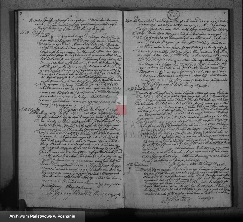 Obraz 7 z jednostki "Księga urodzeń, małżeństw i zgonu"