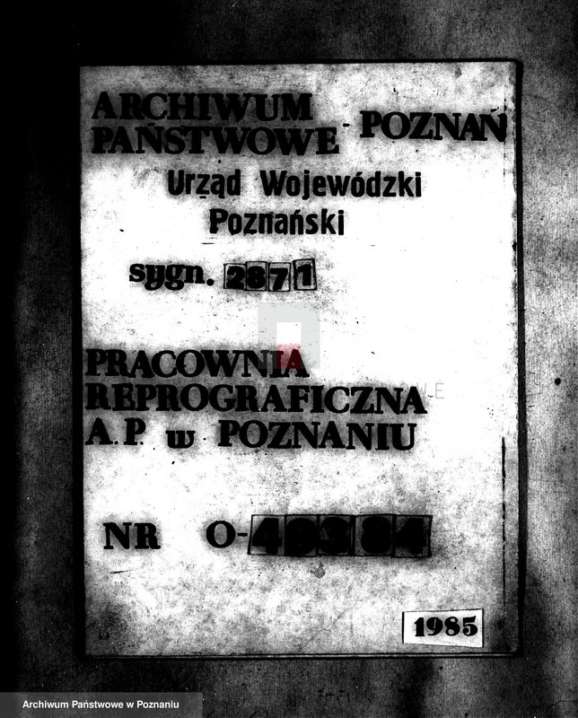 Obraz 1 z jednostki "Majątek Stołężyn powiatu wągrowieckiego parcelacja"