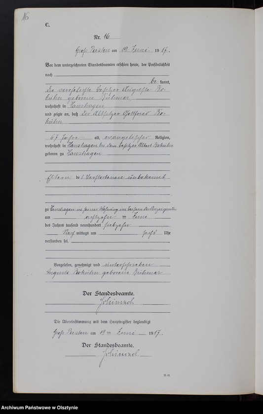 image.from.unit.number "Sterbe-Neben-Register Nr 1 - 32 [ Księga zgonów - wtóropis ]"