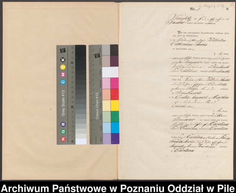 Obraz 5 z jednostki "Księga małżeństw"