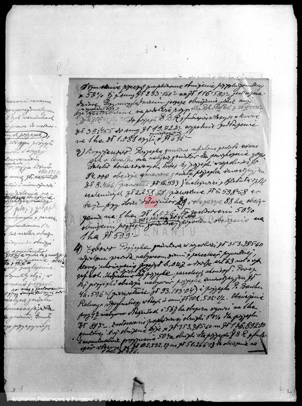 Obraz 14 z jednostki "Korespondencja (w sprawie zadłużenia gospodarstw rolnych z tytułu należności Funduszu Obrotowego Reformy Rolnej) z Państwowym Bankiem Rolnym"