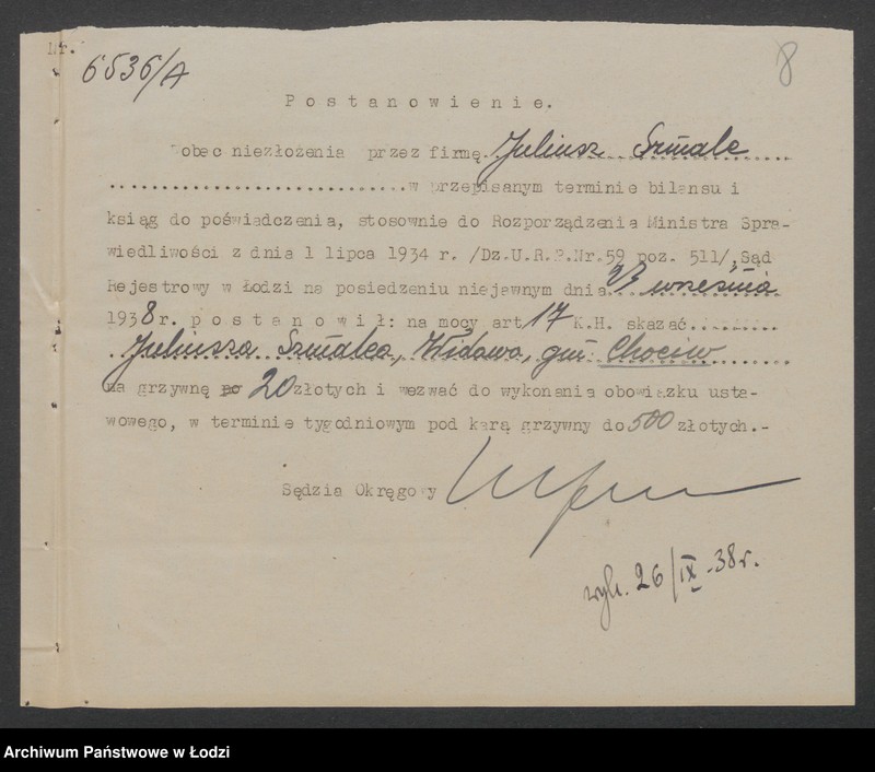 Obraz 10 z jednostki "Juljusz Szmalc- młyn wodny"