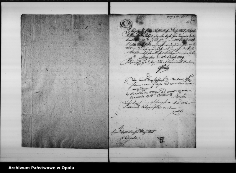 Obraz 11 z jednostki "Fourage Magazin und Verpflegungs-Sachen 1806 bis [1812]"