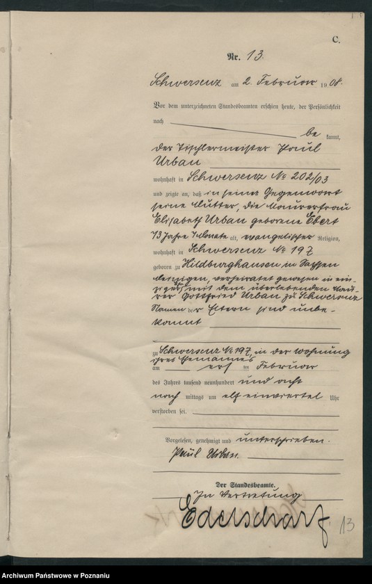 Obraz 16 z jednostki "Księga aktów zejścia miejscowa"