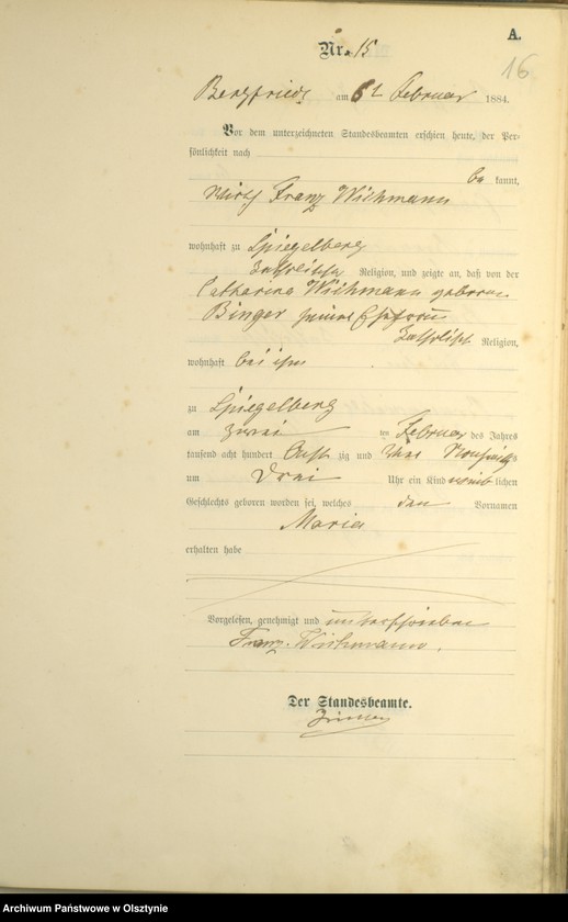 image.from.unit.number "Geburts-Haupt-Register Nr 1 - 107"
