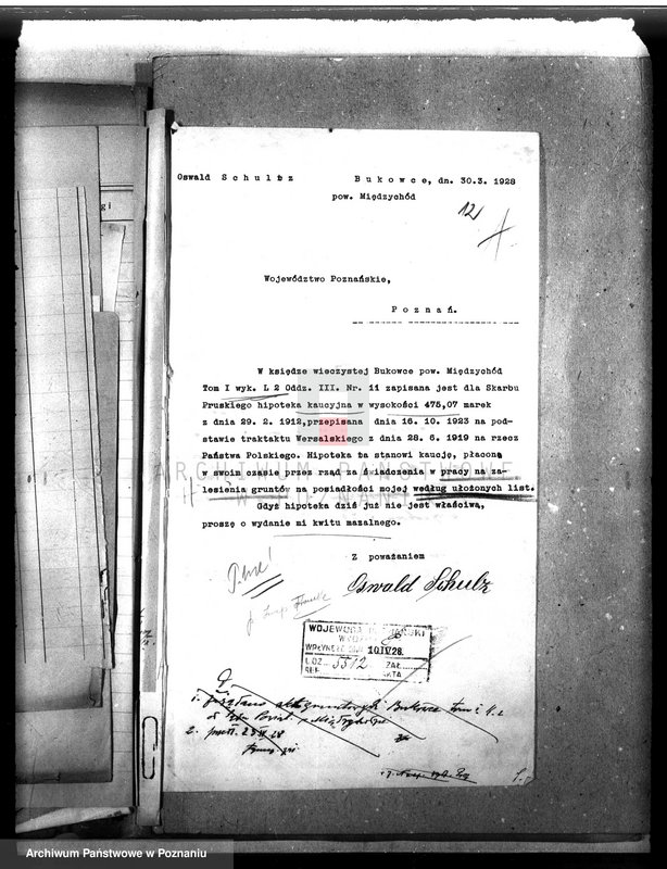 Obraz 16 z jednostki "Nadzór nad gospodarką w lasach majątku Bukowce powiat międzychodzki"