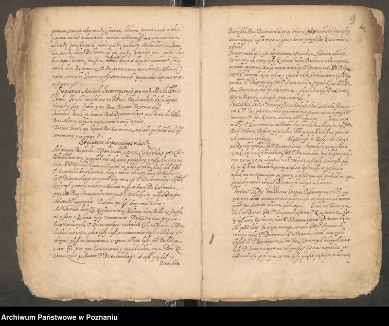 Obraz 12 z jednostki "Protocolon officii consularis Posnaniensis."