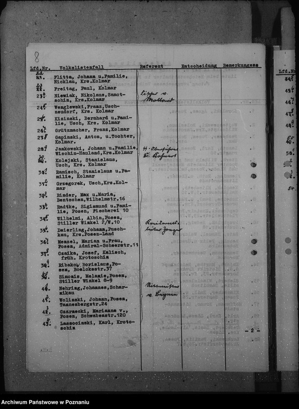 Obraz 12 z jednostki "Achte Sitzung der Zentralstelle der Deutschen Volksliste beim Reichsstatthalter"