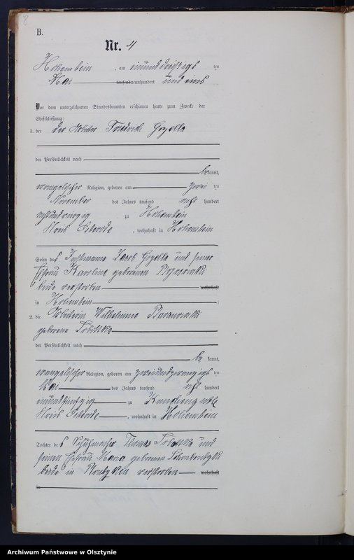 image.from.unit.number "Heiraths-Neben-Register Nr 1 - 14"