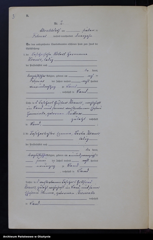 image.from.unit.number "Heiraths-Neben-Register Nr 1 - 18 [ Księga małżeństw - wtóropis ]"