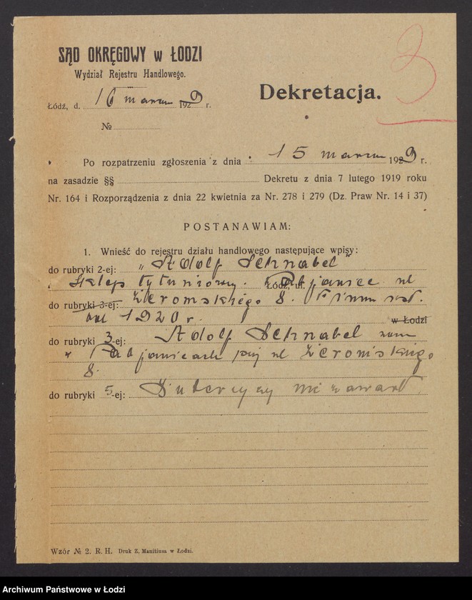 Obraz 5 z jednostki "Adolf Schnabel- sklep tytoniowy"