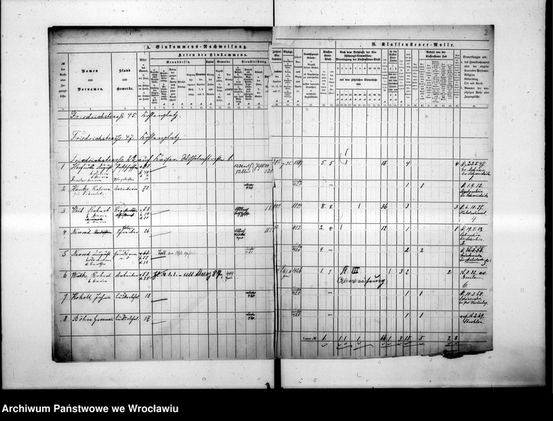 image.from.unit.number "Klassensteuerrolle nebst Eikommens - Nachweisung"