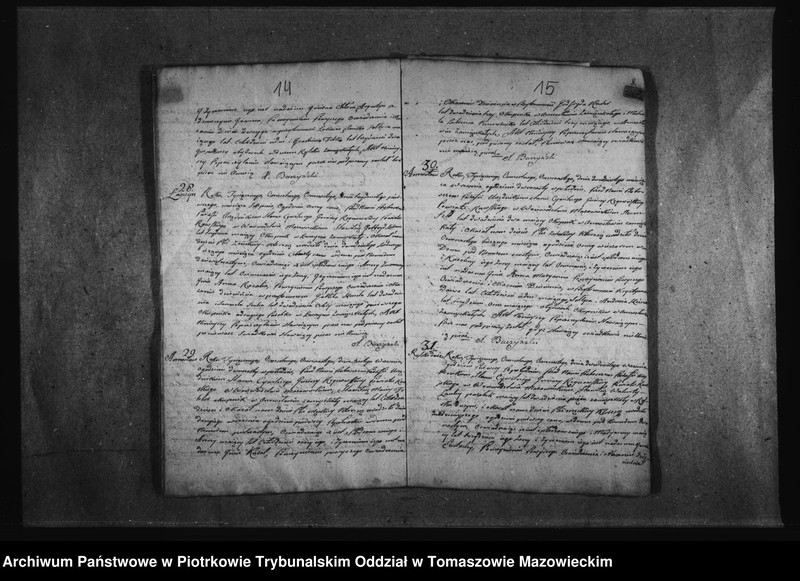 Obraz 13 z jednostki "Akta Stanu Cywilnego Gminy Regnowskiey na Rok 1818"