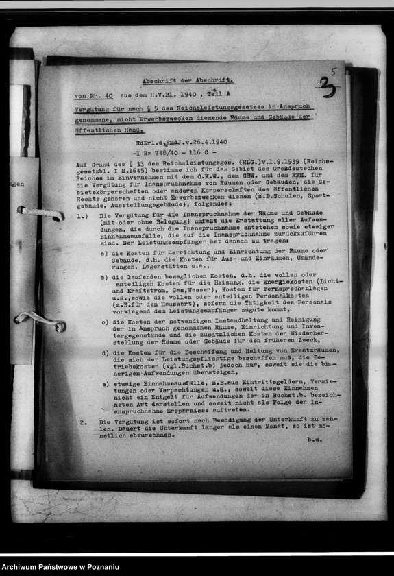 Obraz 9 z jednostki "Reichsleistungsgesetz."
