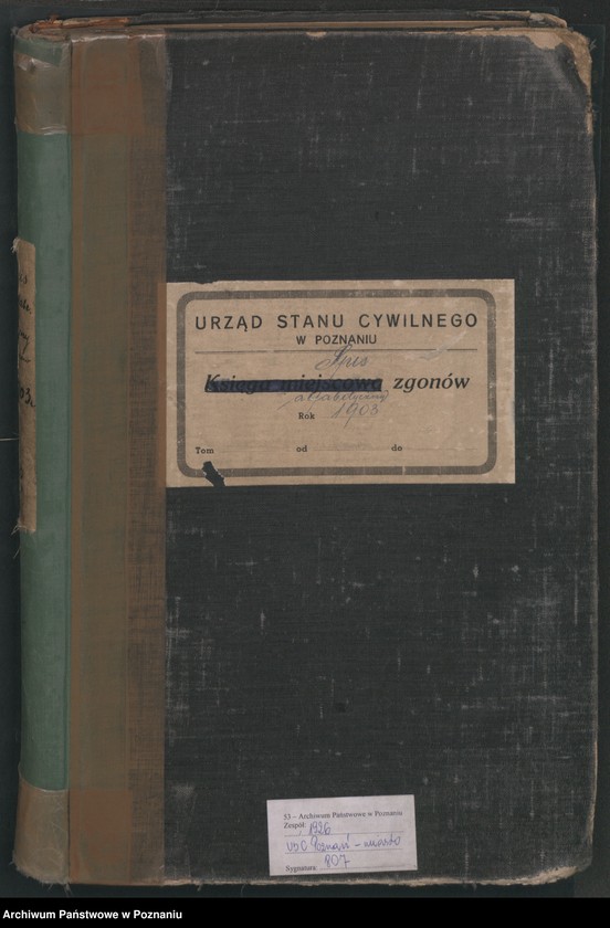 Obraz 2 z jednostki "Skorowidz zgonów"